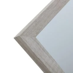 White Wood Frame Leaner Mirror, 24x58 -Modern Decor Shop white wood frame leaner mirror 24x58 4