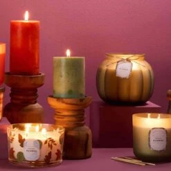 Woodland Acorns Scented Pumpkin Jar Candle, 35.8oz -Modern Decor Shop woodland acorns scented pumpkin jar candle 35.8oz 5