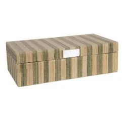 Woven Seagrass Box Decor, 7"